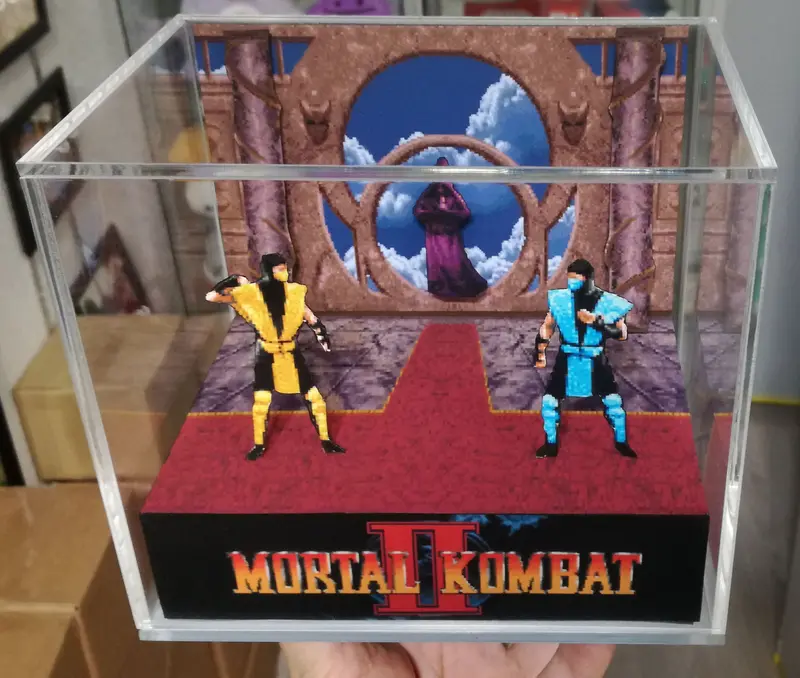 Mortal Kombat Ii Cubic Diorama 2