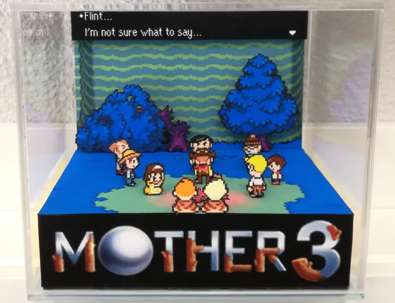 Mother 3 Cubic Diorama 1
