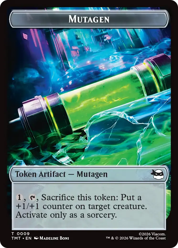 Mutagen // Food Double-Sided Token [Teenage Mutant Ninja Turtles Tokens] 1