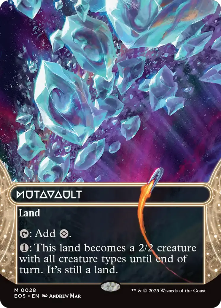 Mutavault (0028) (Borderless) [Edge Of Eternities: Stellar Sights] 1