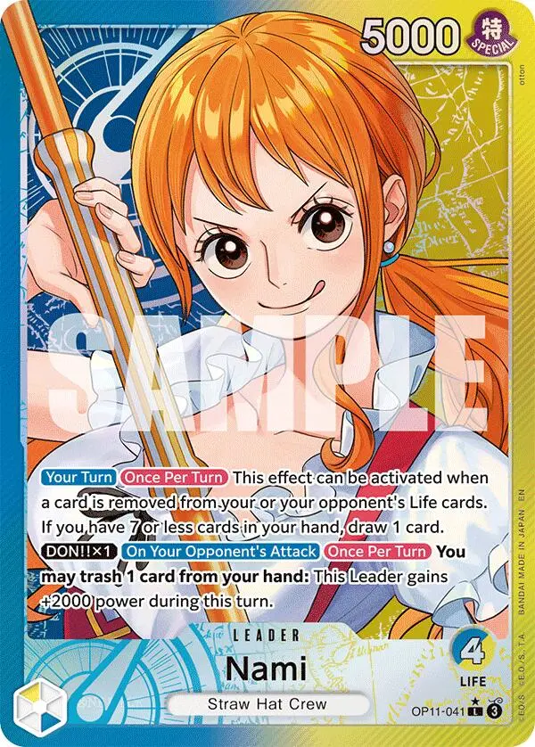 Nami (041) (Alternate Art) [A Fist Of Divine Speed] 1