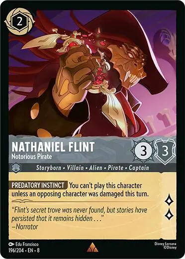 Nathaniel Flint - Notorious Pirate (196/204) [Reign Of Jafar] 1