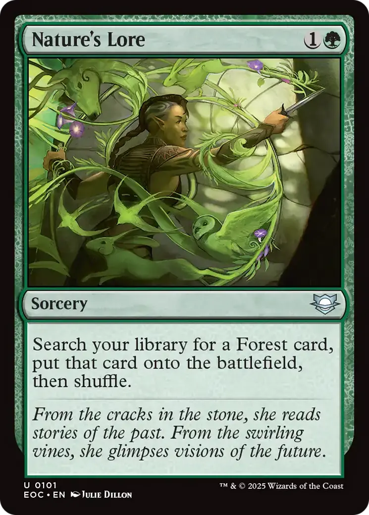 Nature's Lore [Edge Of Eternities Commander] 1