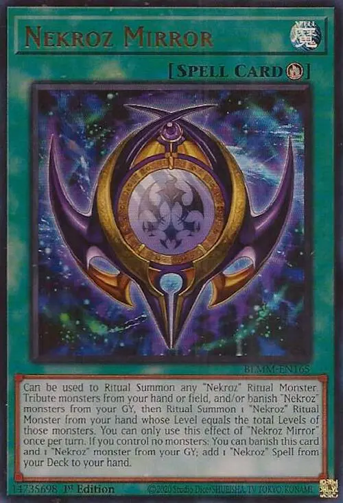 Nekroz Mirror [Blmm-En165] Ultra Rare 1
