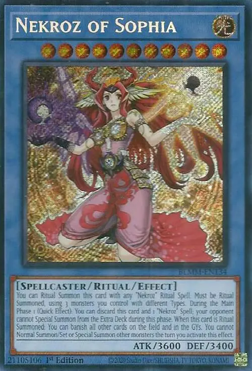 Nekroz Of Sophia [Blmm-En134] Secret Rare 1