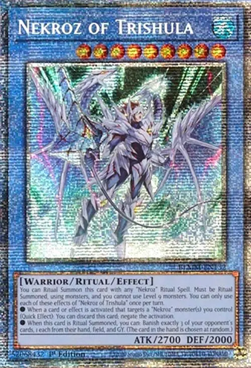 Nekroz Of Trishula (Starlight Rare) [Blmm-En132] Starlight Rare 1