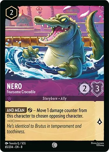 Nero - Fearsome Crocodile (65/204) [Reign Of Jafar] 1