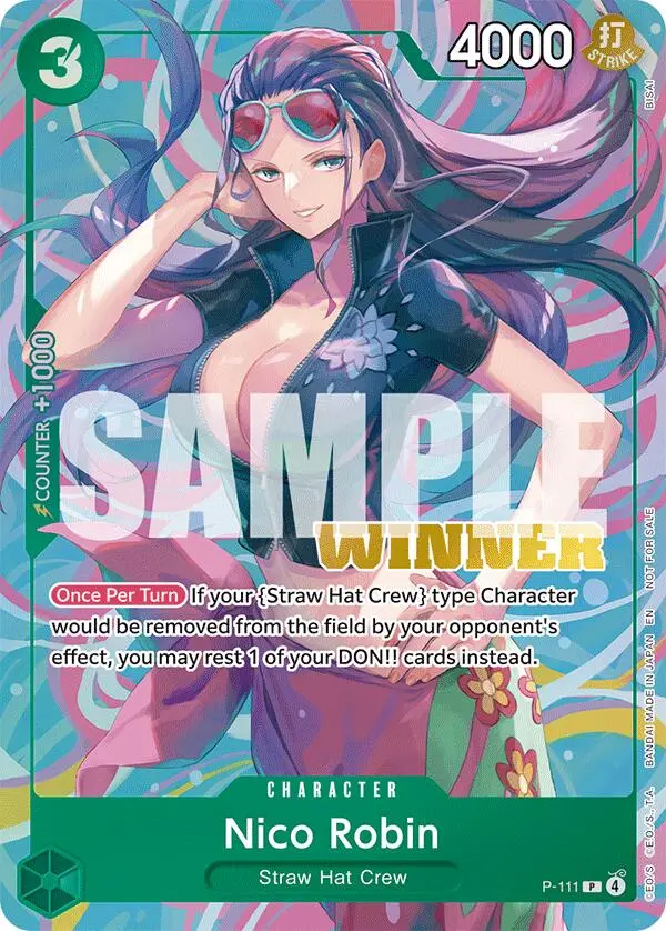 Nico Robin (Heroines Battle Winner Pack) [One Piece Promotion Cards] 1