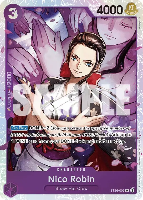 Nico Robin [Starter Deck: Purple/Black Monkey.D.Luffy] 1