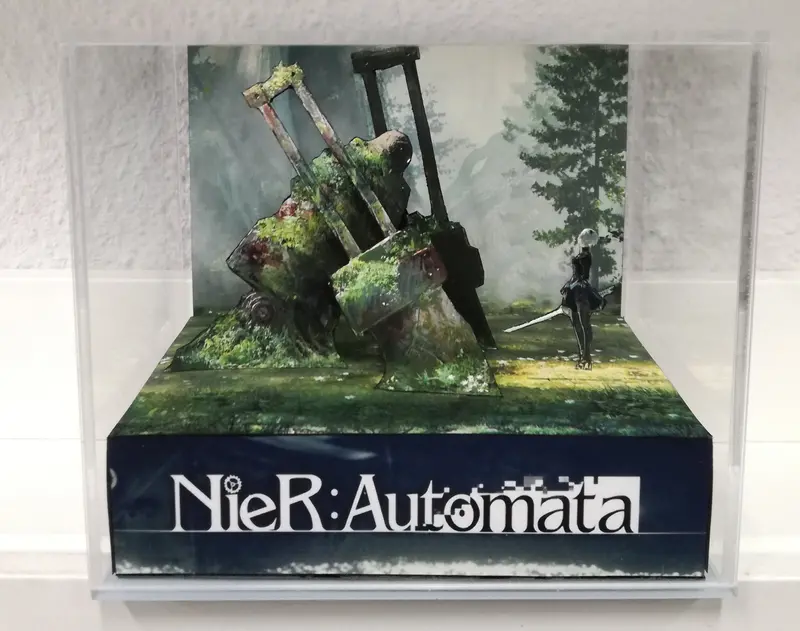 Nier Automata 2B Cubic Diorama 1