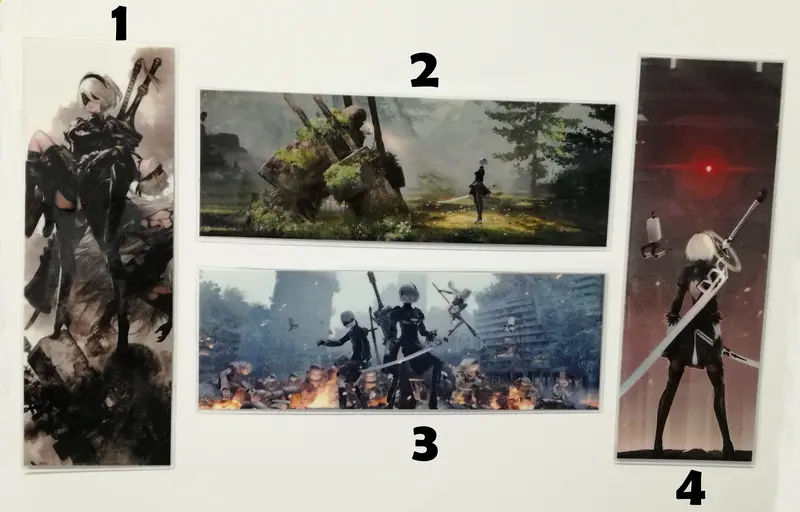 Nier Automata Bookmarks 2