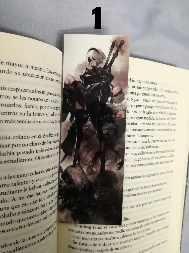 Nier Automata Bookmarks 3