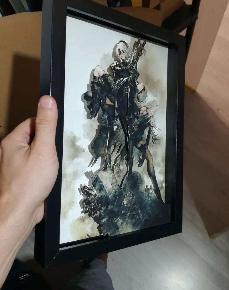 Nier Automata Diorama 2