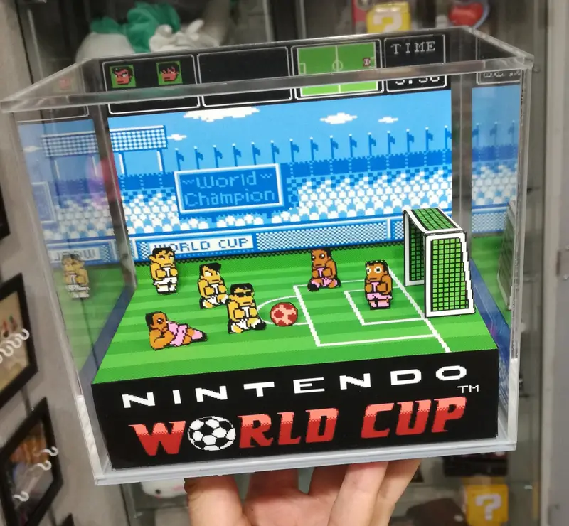 Nintendo World Cup Cubic Diorama 2