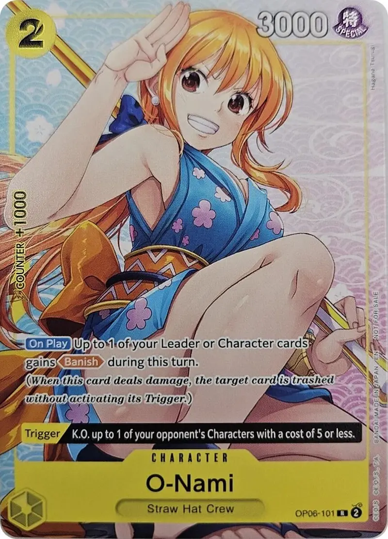 O-Nami (Welcome Pack Vol. 2) [One Piece Promotion Cards] 1
