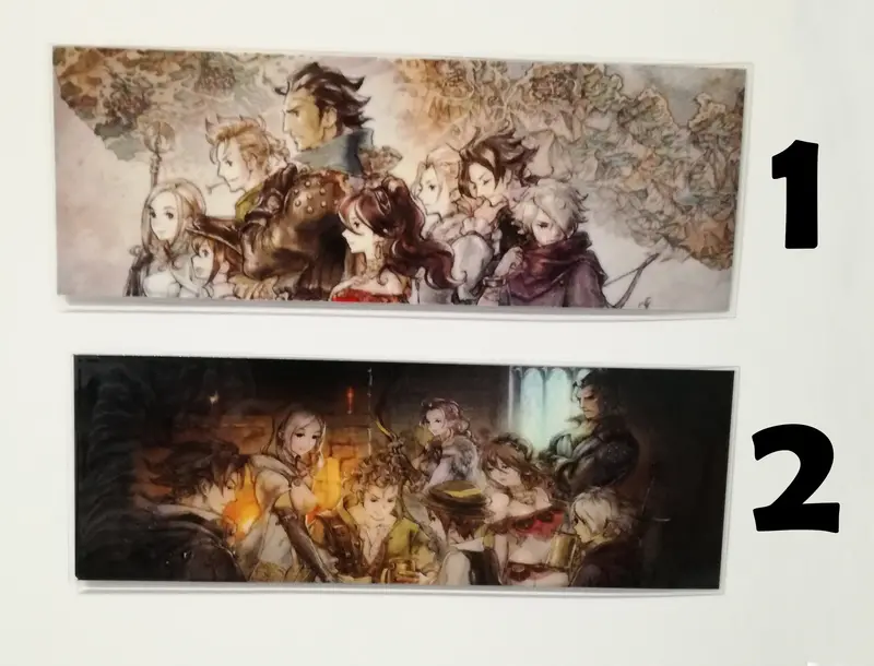 Octopath Traveler Bookmarks 2