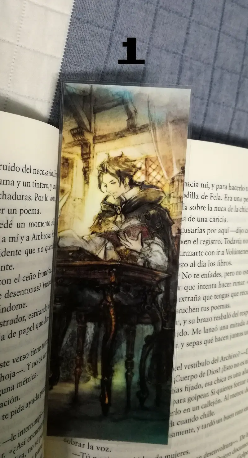 Octopath Traveler Bookmarks 3