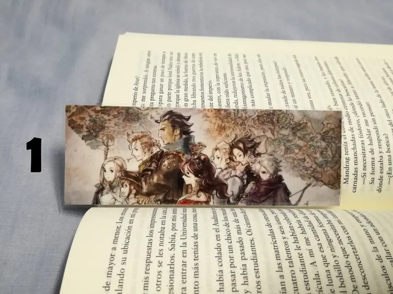 Octopath Traveler Bookmarks 3