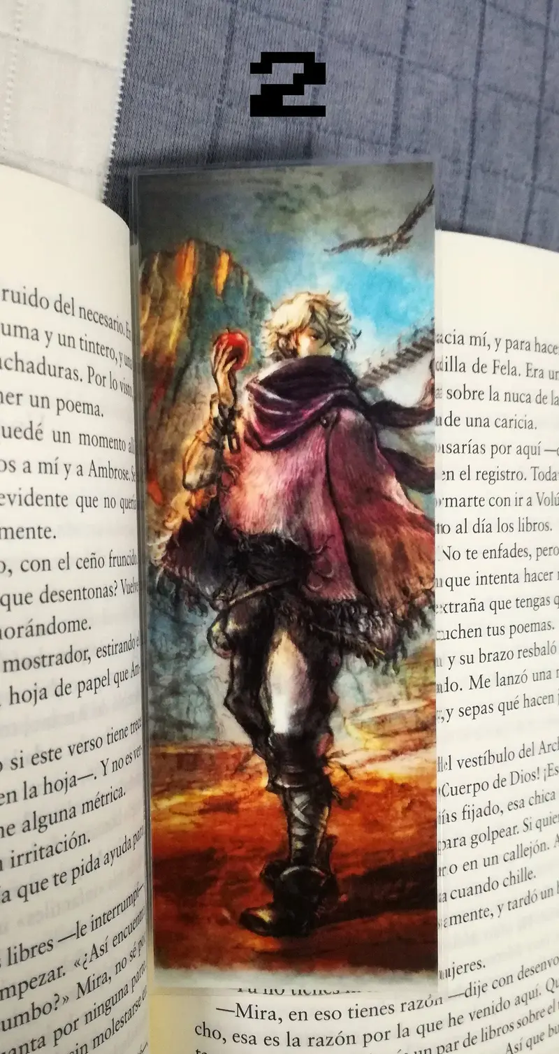 Octopath Traveler Bookmarks 4
