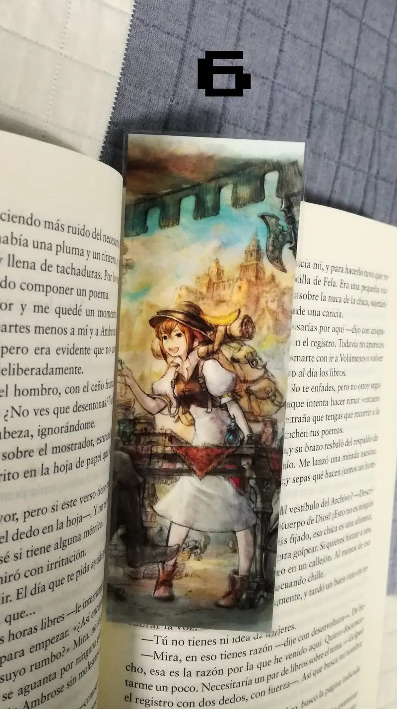Octopath Traveler Bookmarks 8