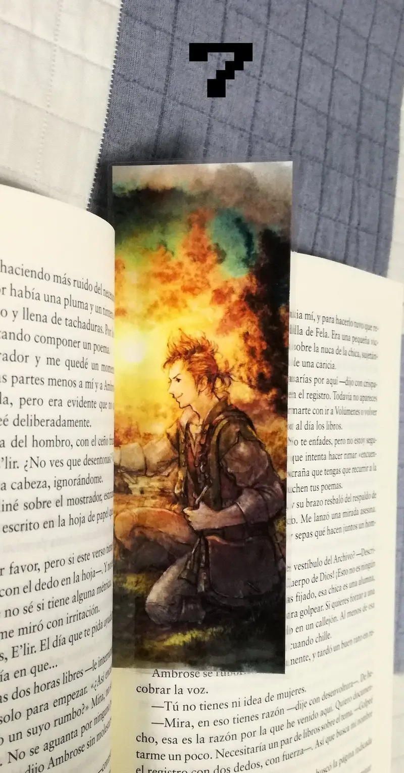 Octopath Traveler Bookmarks 9