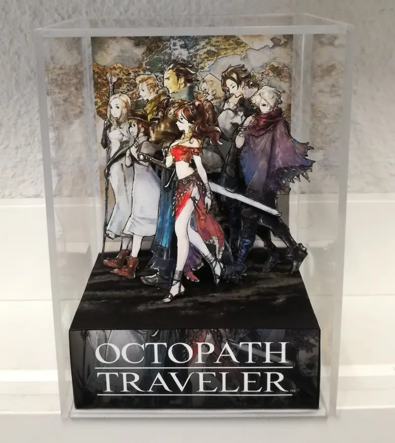 Octopath Traveler Cover Cubic Diorama 1