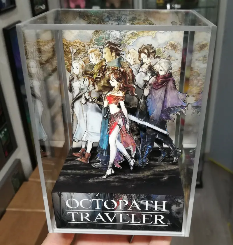 Octopath Traveler Cover Cubic Diorama 2