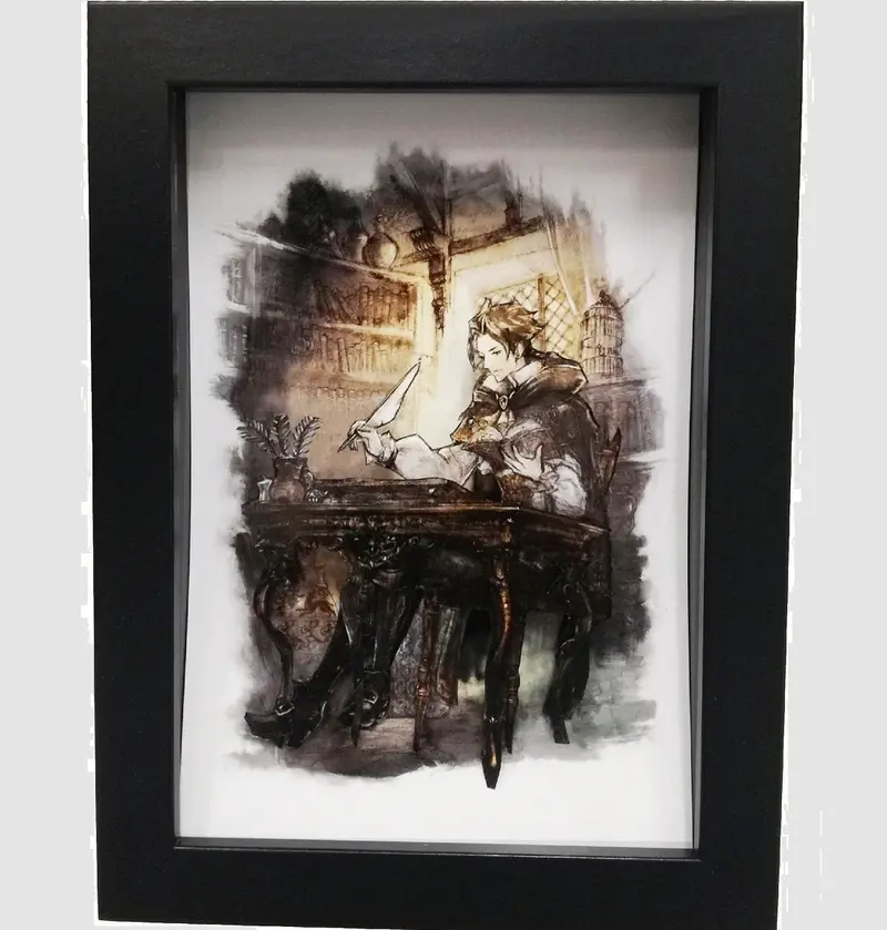 Octopath Traveler Cyrus Diorama 1