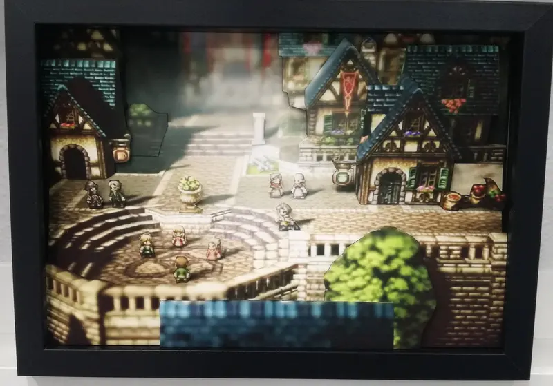 Octopath Traveler Diorama 1