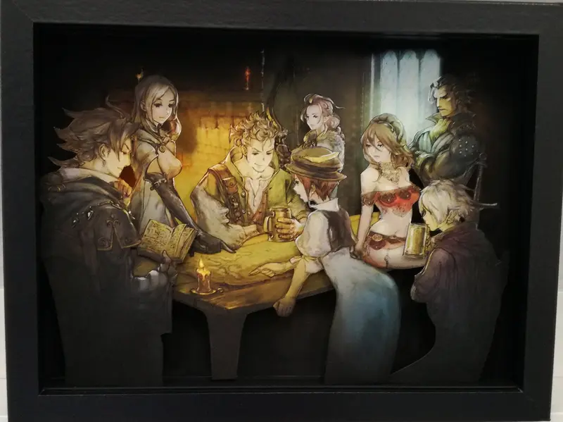 Octopath Traveler Diorama 1