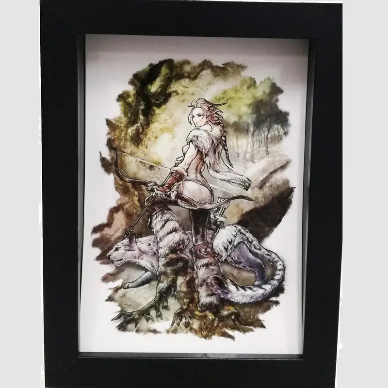 Octopath Traveler Haanit Diorama 1