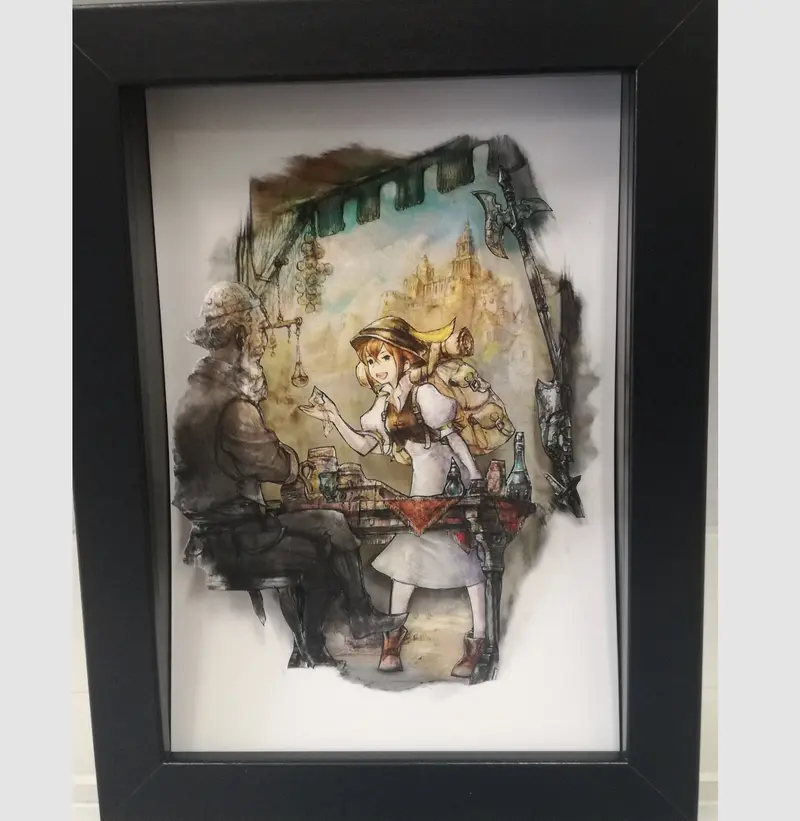 Octopath Traveler Tressa Diorama 1