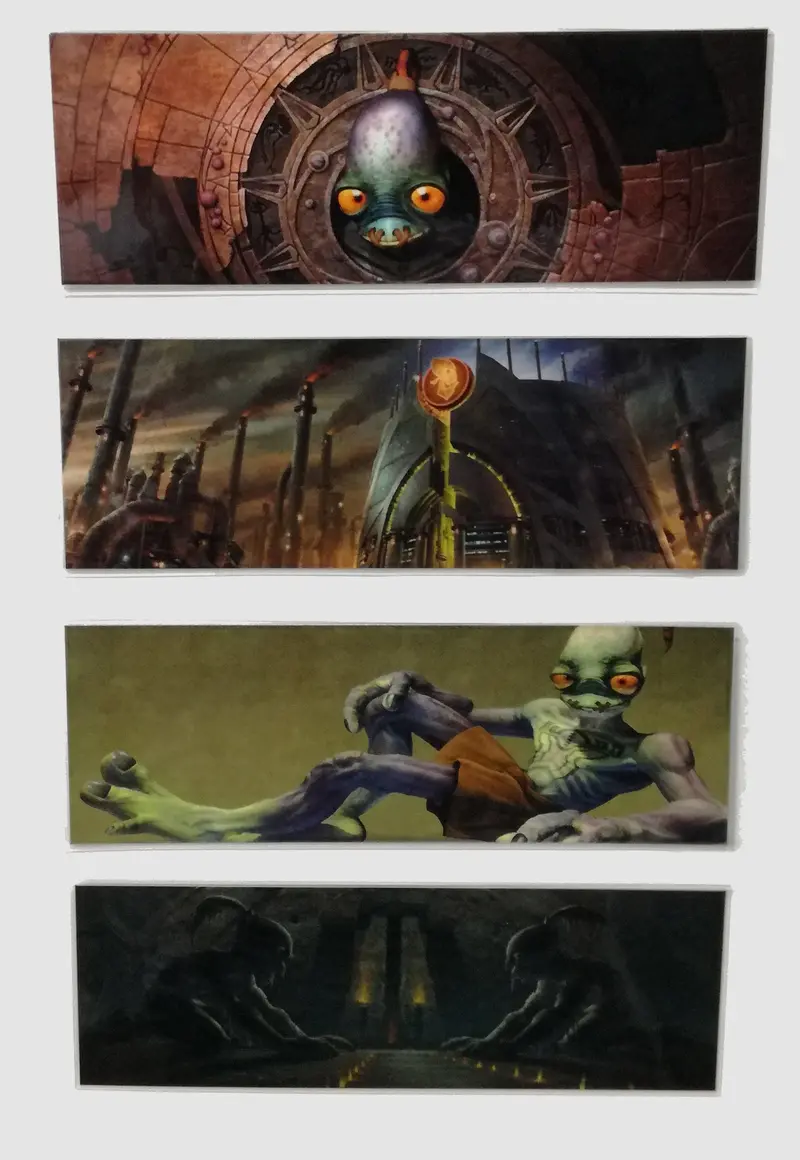 Oddworld Bookmarks 1