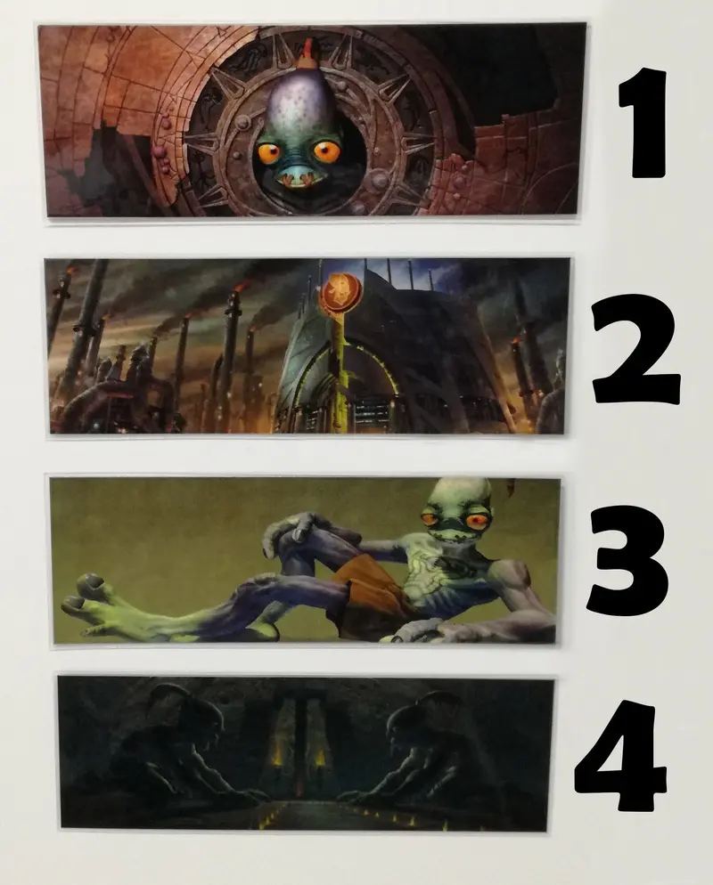 Oddworld Bookmarks 3