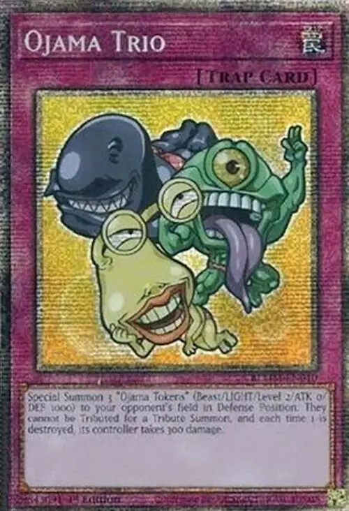 Ojama Trio (Starlight Rare) [Blmm-En010] Starlight Rare 1