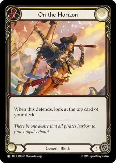 On The Horizon (Yellow) [Sea242] (High Seas) 1
