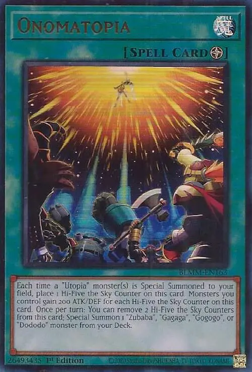Onomatopia [Blmm-En163] Ultra Rare 1