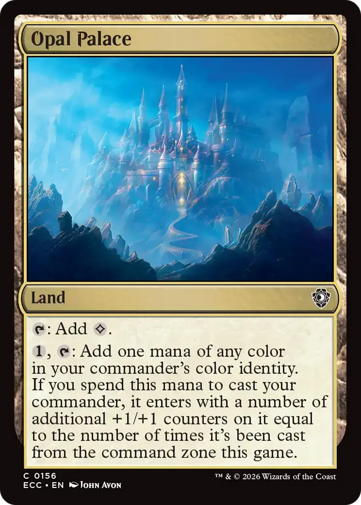 Opal Palace [Lorwyn Eclipsed Commander] 1