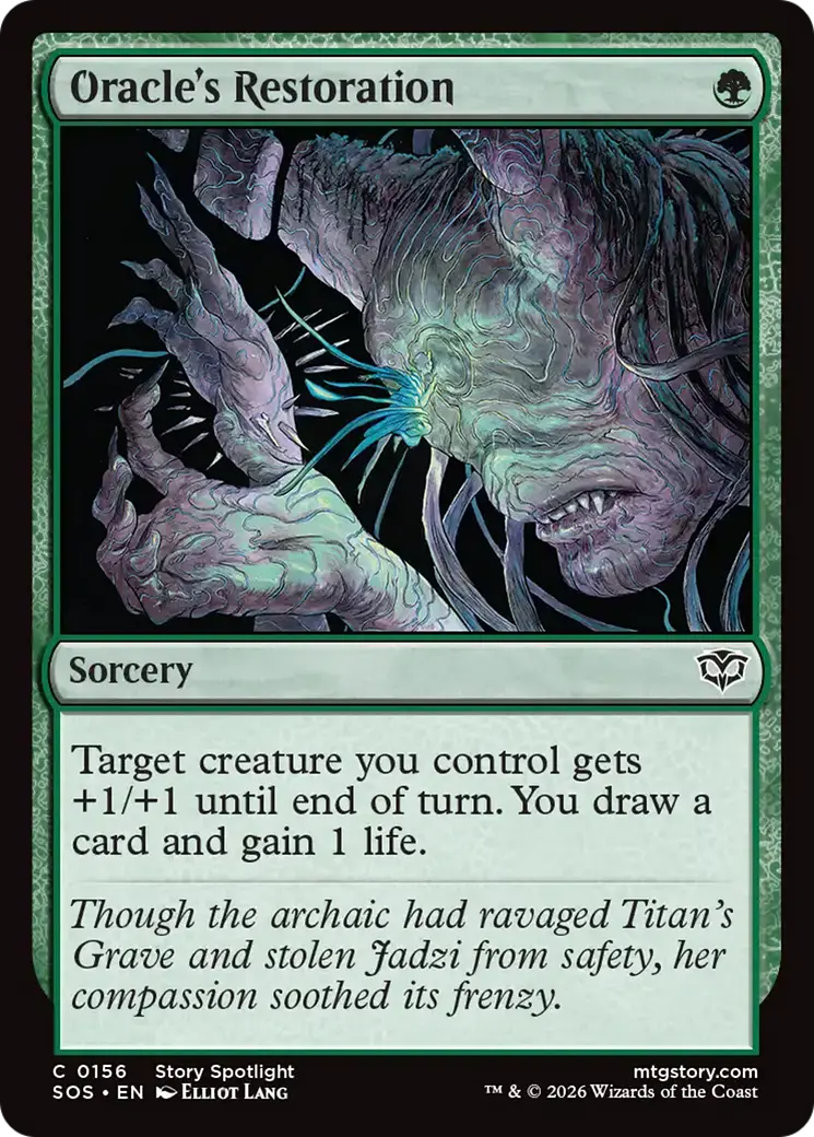 Oracle's Restoration [Secrets Of Strixhaven] 1