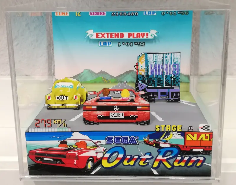 Outrun Cubic Diorama 1