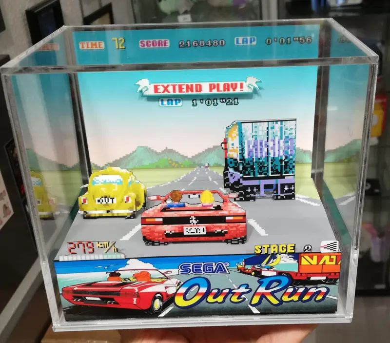 Outrun Cubic Diorama 2
