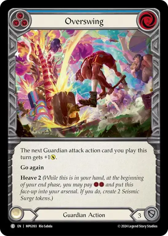 Overswing (Blue) [Mpg093] (Mastery Pack Guardian) 1