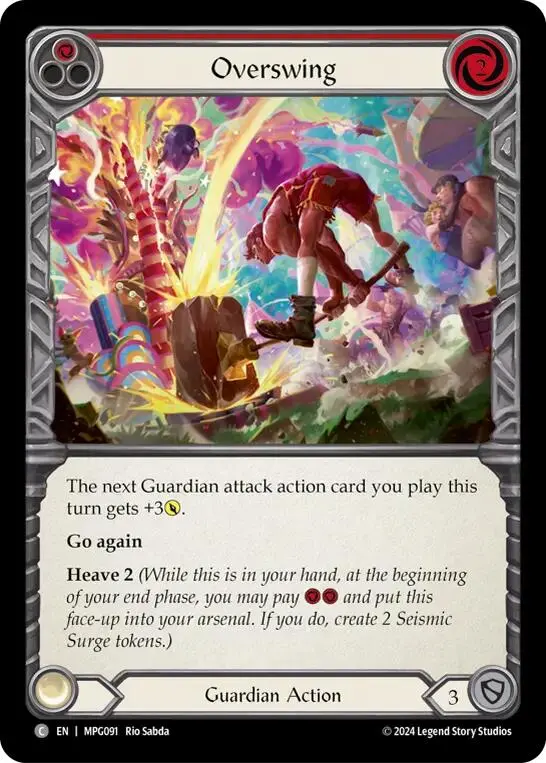Overswing (Red) [Mpg091] (Mastery Pack Guardian) 1