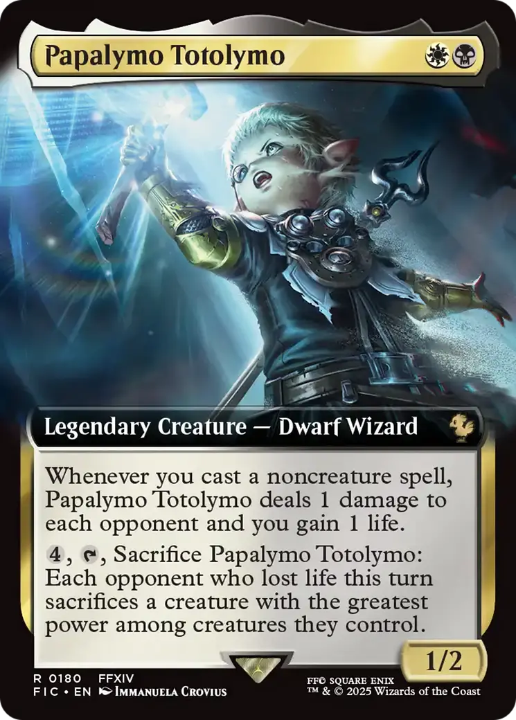 Papalymo Totolymo (Extended Art) [Final Fantasy Commander] 1