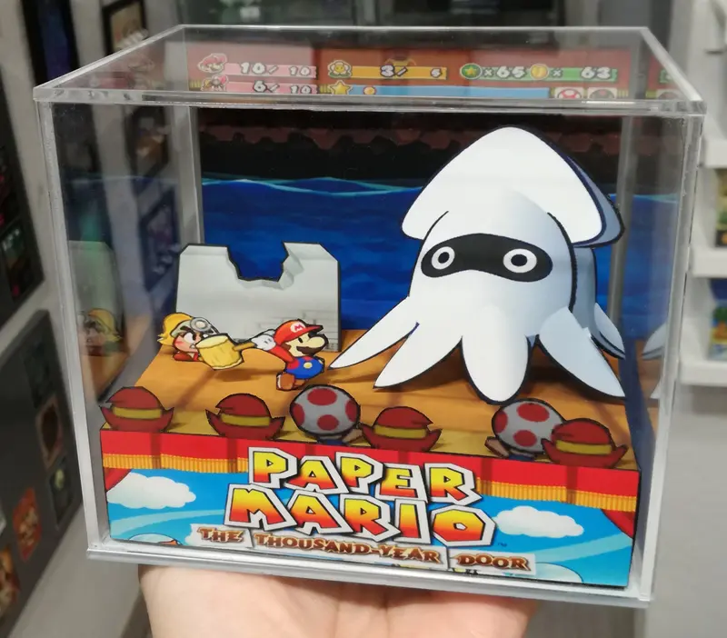 Paper Mario: The Thousand-Year Door Cubic Diorama 2