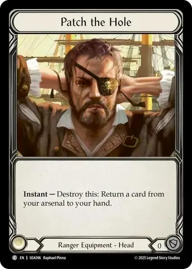 Patch The Hole (Treasure) [Sea096] (High Seas)  Cold Foil 1