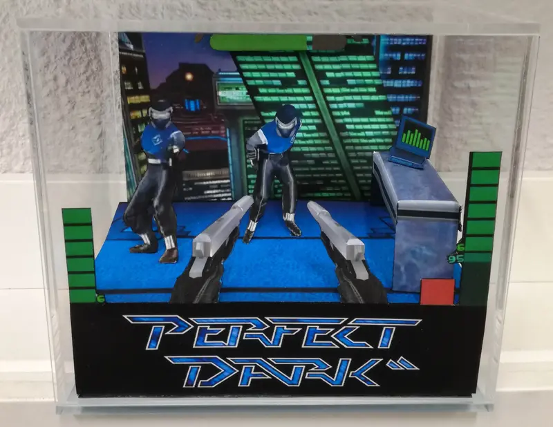 Perfect Dark Cubic Diorama 1