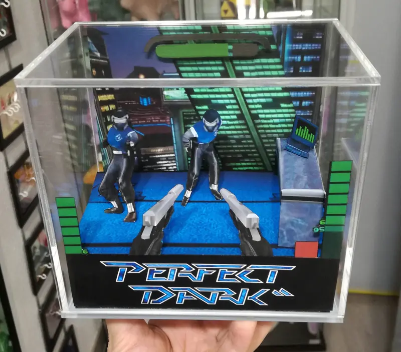 Perfect Dark Cubic Diorama 2