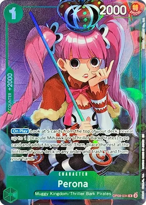 Perona (Illustration Box Vol.4) [One Piece Promotion Cards] 1