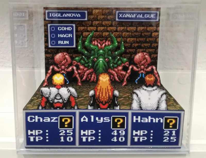 Phantasy Star Iv Cubic Diorama 1
